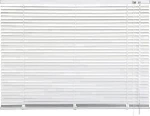 Alu-Jalousie weiß B/L: ca. 80x240 cm