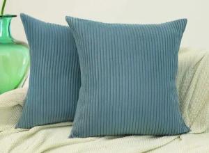 Amilian Dekokissen mit Füllung und Kissenbezug - 2er Set - Kissen, Zierkissen, Sofakissen, (2 Stück), Kopfkissen, Kuschelkissen, Couchkissen mit Kissenfüllung