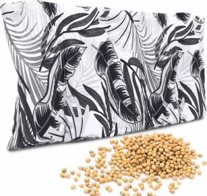 Amilian Kirschkernkissen für Mikrowelle - Kirschkernkissen Nacken Schulter - 55x20 cm, Wärmekompresse - Wärmekissen - Kältekissen, Wärmekompresse, Füllung: 100% Kirschkerne - Bezug: 100% Baumwolle