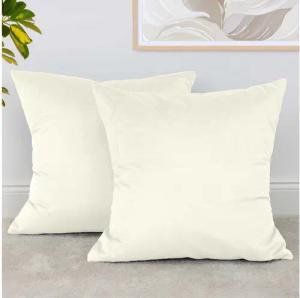 Amilian Kissenbezüge - 2er Set Kissenbezug - Zierkissenbezüge - Kissenhülle, (2 Stück), 40x40 cm, Kissenhülle für Zierkissen, Sofakissen, Dekokissen, Kissen
