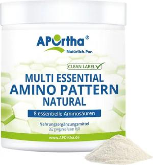 Amino Pattern Aminosäuren PUR - EAA mit BCAA - NATURAL - 362 g veganes Pulver