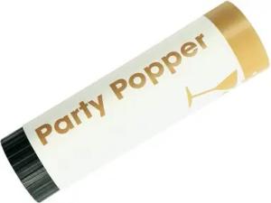 AMSCAN 9902446 2 Konfettikanonen Golden Wishes 15 cm