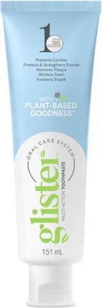 Amway Zahnpasta,GLISTER Fluorid-Zahncreme mit Mehrfachwirkung- 150 ml / 200g, (4-St)