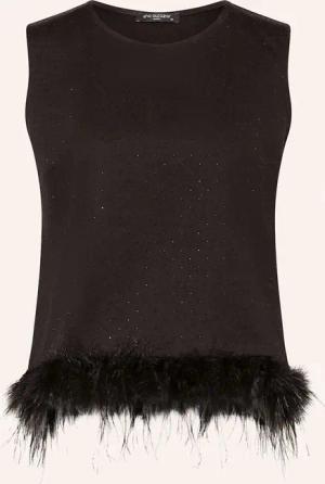 Ana Alcazar Top mit Schmucksteinen