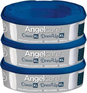 Angelcare® Windeleimer Nachfüllkassette für Windeleimer Dress-Up und Classic XL 3er Pack II