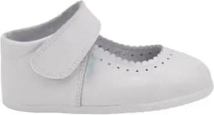 Angelitos  Ballerinas 541 Merceditas respetuosa charol Blanco