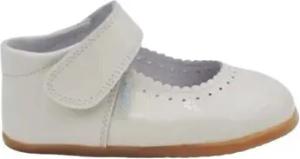 Angelitos  Ballerinas 541 Merceditas respetuosa charol Crudo