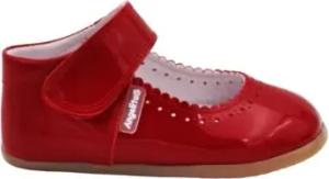 Angelitos  Ballerinas 541 Merceditas respetuosa charol Rojo