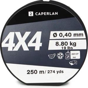 Angelschnur monofil 4x4 250 m