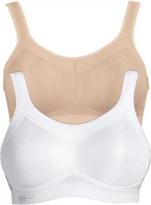 Anita Active Sport-BH Sport BH momentum (Spar-Set, 2-tlg., 2er-Pack) vorgeformte Cups, Uni, Mikrofaser
