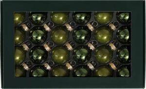 Annastore Weihnachtsbaumkugel Kleine Baumkugeln aus Glas Ø 2 cm/3 cm - Christbaumkugeln, Baumschmuck, Christbaumschmuck