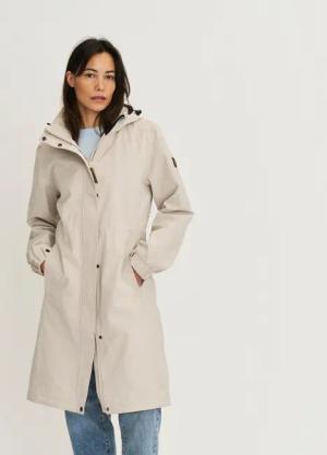 Anne Damen - Hardshell-Jacke - Wasserdicht - Sand