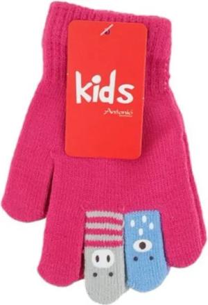 Antonio Strickhandschuhe Kinder Winter Handschuhe » Kinderhandschuhe mit Tier Fingern (1 Paar, 2-St., 1 Paar) » Fingerhandschuhe » teilweise mit Teddyfutter