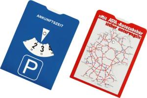 APA Parkscheibe APA Parkscheibe blau Karton