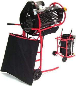 Apex Gartensieb Rollsieb 360 Kompostsieb Gartensieb Trommelsieb Sandsieb Erdsieb