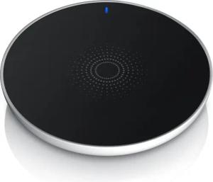 Aplic induktive Ladestation, Qi-Charger, 5V DC, 1,5A-2A, 4mm Ladedistanz Induktions-Ladegerät (Induktions Ladegerät für Smartphones kompatibel mit Samsung, Apple uvm)