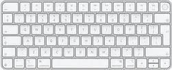 Apple Magic Keyboard (2024) mit Touch ID Tastatur kabellos silber