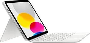 Apple Magic Keyboard Folio Tablet-Tastatur weiß geeignet für Apple iPad 10. Gen (2022), Apple iPad 10. Gen (2024), Apple iPad (A16) (2025)