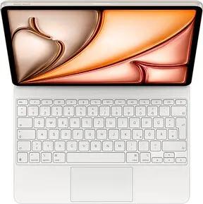 Apple Magic Keyboard Tablet-Tastatur weiß geeignet für Apple iPad Air 13" (M2), Apple iPad Air 13" (M3)