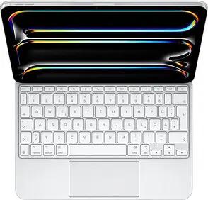 Apple Magic Keyboard Tablet-Tastatur weiß geeignet für Apple iPad Pro 11“ (M4)