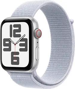 Apple Watch SE 44 mm Aluminium (GPS+Cellular) Sport Loop  blaue Wolke, silber