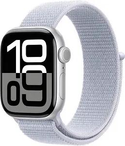 Apple Watch Series 10 42 mm Aluminium (GPS+Cellular) Sport Loop  blaue Wolke, silber