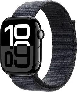 Apple Watch Series 10 46 mm Aluminium (GPS+Cellular) Sport Loop  tinte, diamantschwarz