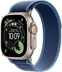 Apple Watch Ultra 3 Trail Armband S/M  blau, natur