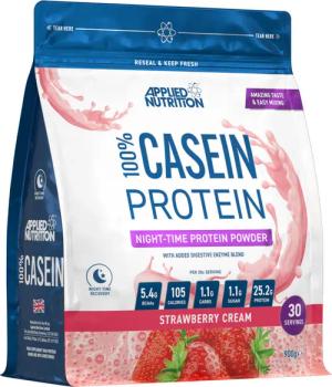 Applied Nutrition 100% Casein Protein (900g) Strawberry Cream - Eiweiße - Kasein