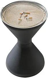 APS DIABOLO Standaschenbecher schwarz, 1 St.