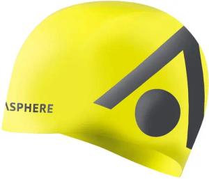 Aquasphere Badekappe Tri Bright Yellow/Grau