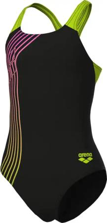 Arena - Performance Sound Track Swim Pro Back Badeanzug Mädchen schwarz