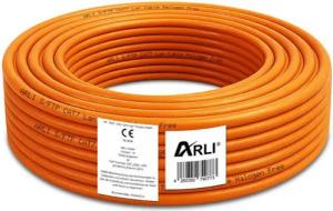 ARLI Cat7 Verlegekabel Netzwerkkabel Simplex Kabel Computer-Kabel, (5000 cm), ARLI Cat7 Verlegekabel 50 m S/FTP PIMF
