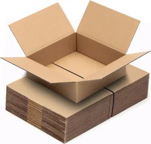 ARLI Versandkarton 80x Faltkarton 280 x 280 x 80 mm, 1 wellig Paket Karton Faltschachtel