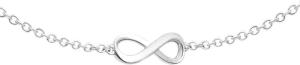 Armband aus 925er Silber mit Infinity-Symbol
