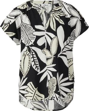 Ärmellose Bluse aus Leinenmix im Relaxed Fit