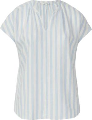 Ärmellose Bluse aus Leinenmix im Relaxed Fit