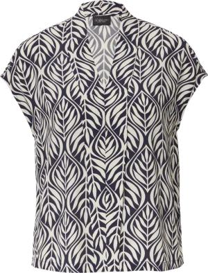 Ärmellose Bluse mit All-over-Print