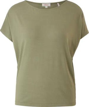 Ärmelloses T-Shirt aus fließendem Viskosestretch