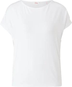 Ärmelloses T-Shirt aus fließendem Viskosestretch