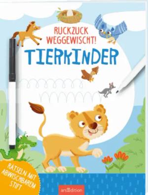 ARSEDITION 133676 Ruckzuck weggewischt! Tierkinder