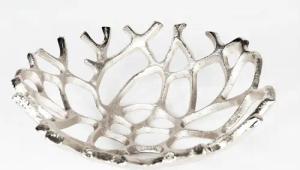 ARTRA Dekoschale Artra Design Aluminium Schale "Carina" (1 St)