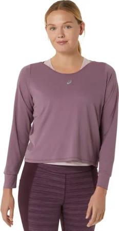 ASICS - Nagino Run Longsleeve Top Damen dusty mauve