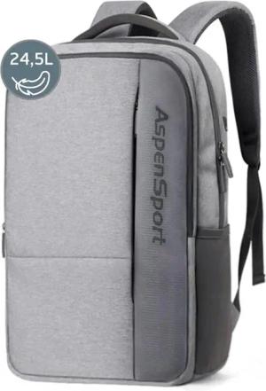 Aspensport Rucksack 245 L wasserdicht Grau