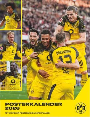 Athesia Kalenderverlag Wandkalender BVB Posterkalender 2026