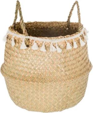 Atmosphera Créateur d'intérieur Aufbewahrungskorb, mit Fransen