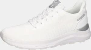 Atmungsaktiver Sneaker mit Schnürung - weiß - Gr. 5,5 von Goldner Fashion