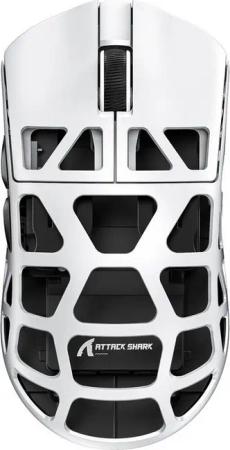 ATTACK SHARK R3 Kabellose Gaming-Maus aus Magnesiumlegierung, 8kHz, 48g Gaming-Maus (2.4G, Bluetooth, USB-C, 26000 dpi, PAW3395-Sensor,46g,8000hz,Magnesiumlegierung)