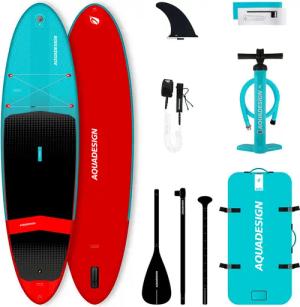 Aufblasbares Stand Up Paddle Paket (bis 150 kg) – Kendo 10'6