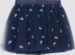 Ausgestellter Meshrock mit Baumwollfutter